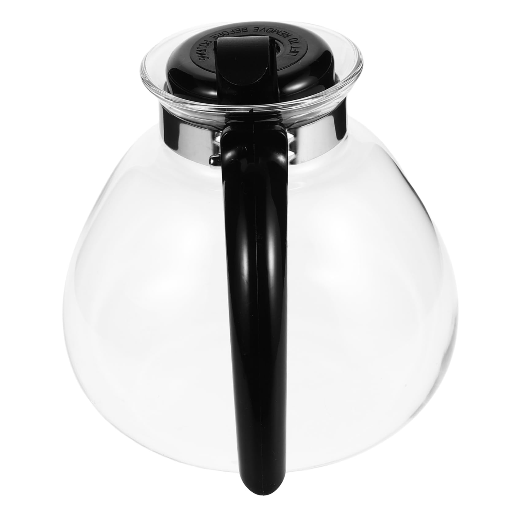 AUTSUPPL Elegant Glass Percolator Coffee Pot with Efficient Drip Filter for Camping and Kitchen Use Insulated Design Keeps Beverages Hot Versatile Brewer for Coffee and Tea