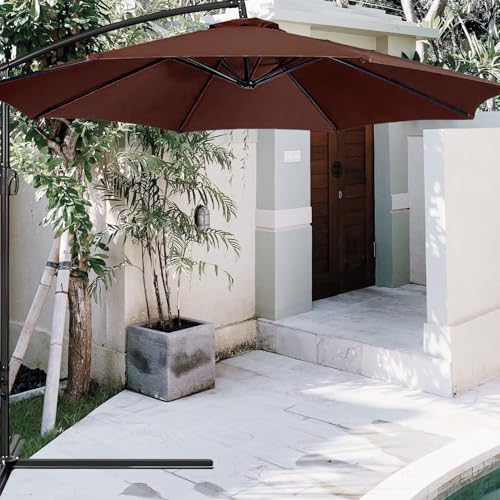 Parasol de terrasse remplaçant toile résistante Abaodam pour jardin - 4