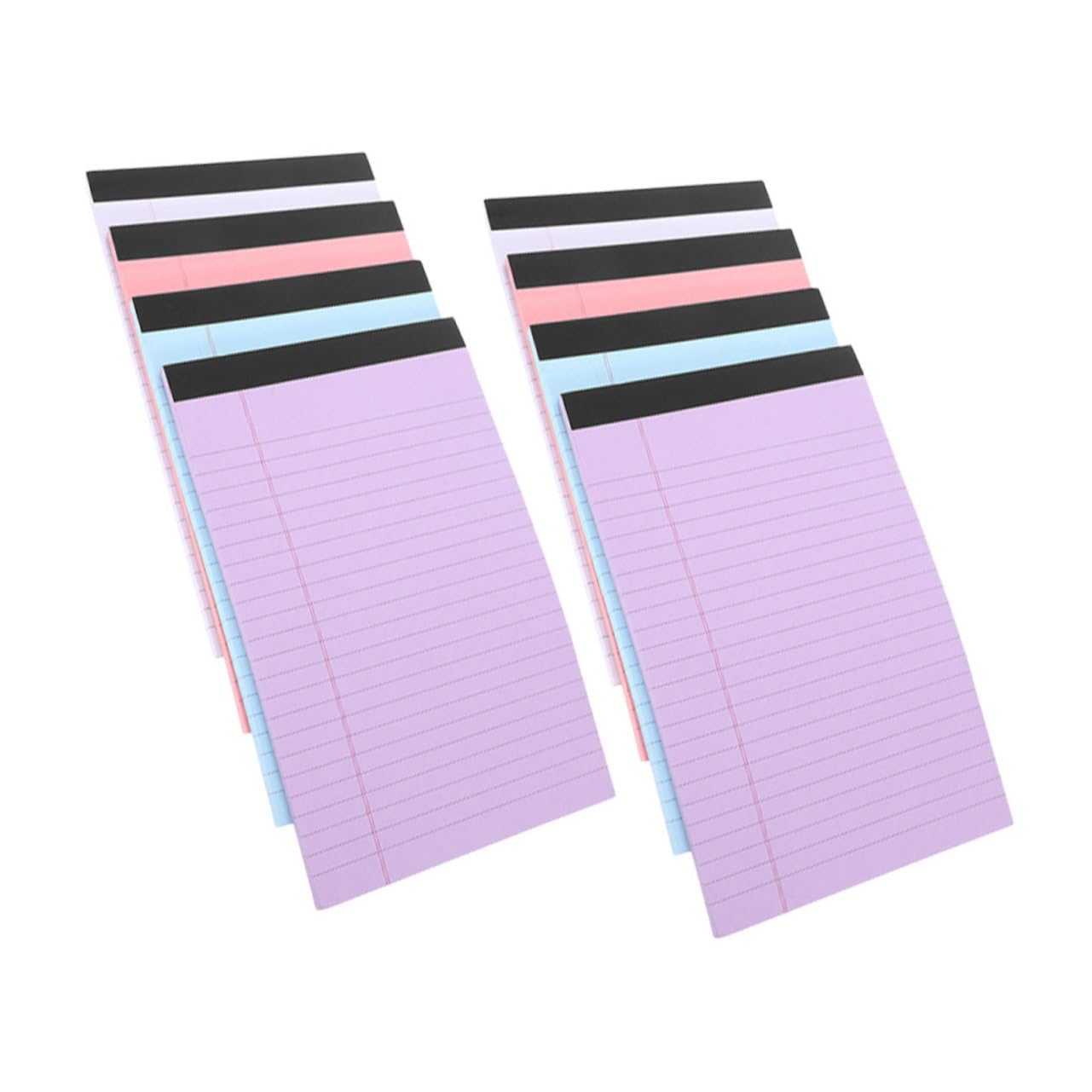 VILLCASE 8 bloc-notes juridique diviseurs dirigé bibliothèque mobile étagères bloc-notes numérique Cahier de prise de notes Cahier de notes juridiques papier imprimé