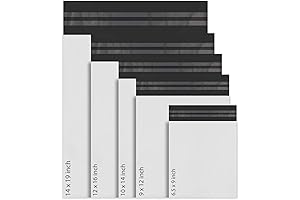 Assorted Poly Mailers for Easy Postage and Durable Shipping