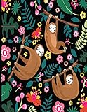 This Is My Super Cute Sloth Sketch Book: Black Cover Sloth Sketch Book With 110 Pages. Sloth Drawing Pad For Adults & Kids Sketchbook. Draw, Sketch & ... Way Through This Adorable Sloth Sketch Pad