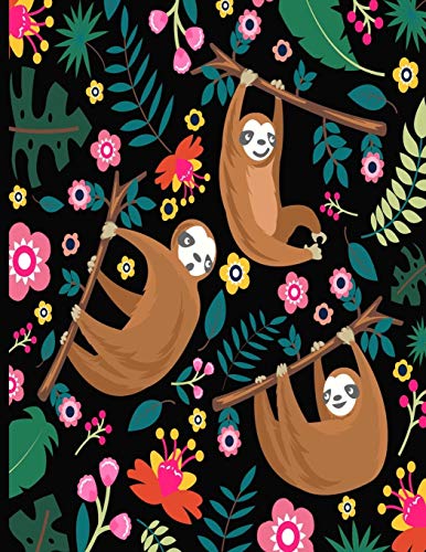 This Is My Super Cute Sloth Sketch Book: Black Cover Sloth Sketch Book With 110 Pages. Sloth Drawing Pad For Adults & Kids Sketchbook. Draw, Sketch & ... Way Through This Adorable Sloth Sketch Pad