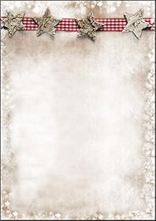 SIGEL DP052 Christmas writing paper "Winter Chalet", A4, 90 gsm, 25 sheets