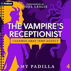 The Vampire's Receptionist Audiolibro Por Amy Padilla arte de portada