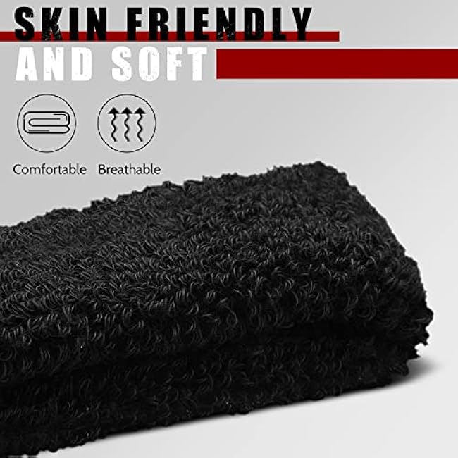 Lewtemi 12 Pieces Bicep Band for Football Arm Sweat Bands for Football Athletes Accessories,1 Inch