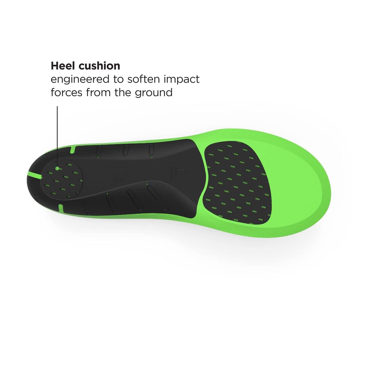 New Balance Sport Active Cushion Schuheinlagen, dämpfende orthopädische Einlagen mit Fußgewölbeunterstützung, Jasmingrün, Jasmingrün