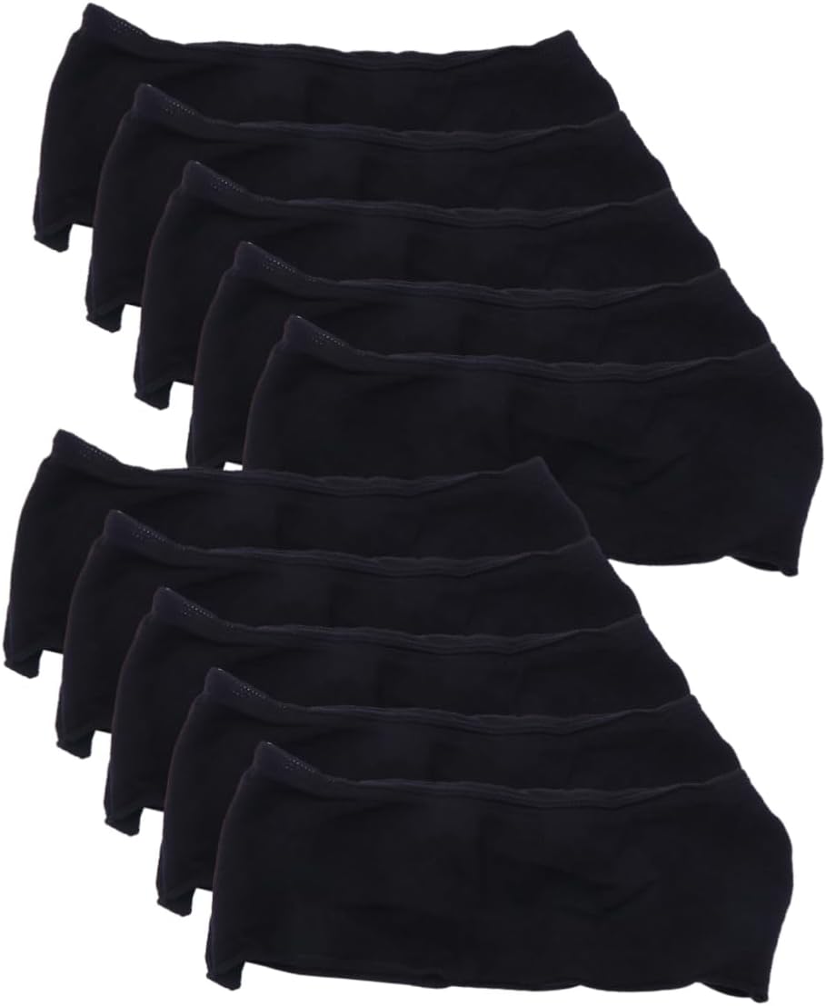 Cotton Panties for Women Postpartum Underwear Maternity Pants Disposable Briefs Soft Breathable Daily Use Black