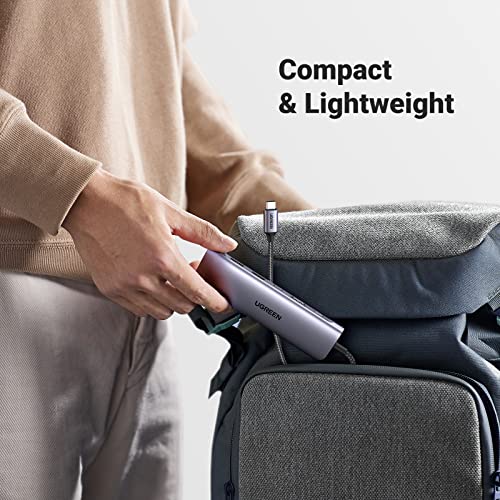Ugreen Usb C Hub, 7 In 1 Usb-C Hub With 4K Hdmi, 100W Power Delivery, Usb-C & 2 Usb-A 5Gbps Data Ports, Sd/Tf Card Reader, Usb C Dongle For Macbook Pro/Air, Ipad Pro, Surface, Xps, Thinkpad And More #TOP5