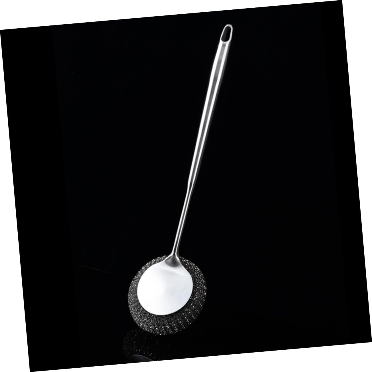 PRETYZOOM 5 Cepillos De Limpieza De Acero Inoxidable para Sartenes Utensilios para Servir Cubiertos Platos Cepillo De Cocina para Platos con Mango para Lavar