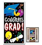 Congrats Grad Door Cover Party Accessory (1 count) (1/Pkg)