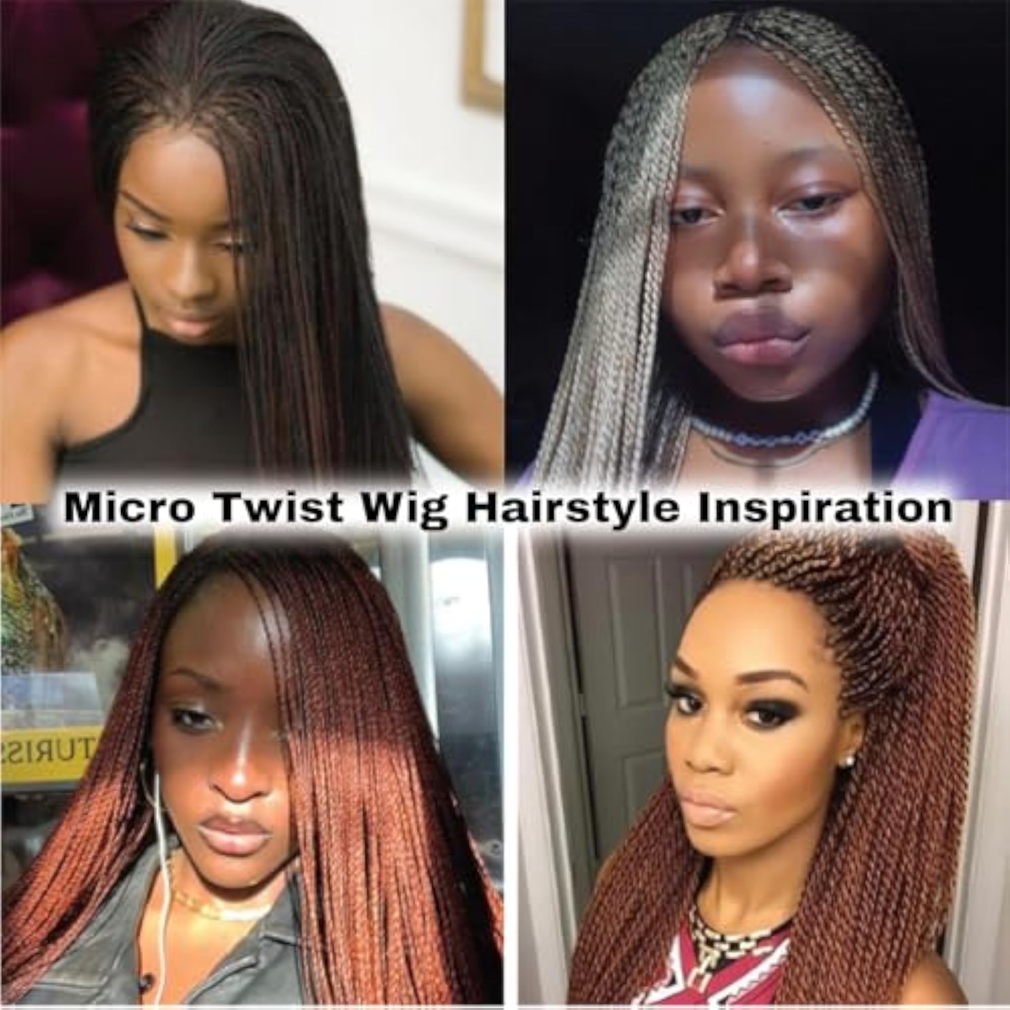 Micro Million Braid Wig - Color 30/33