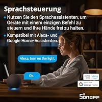 SONOFF ZBMINIR2 Zigbee Smart Schalter, Zigbee 3.0 Lictschalter, Zigbee Smart Switch Funktioniert mit Alexa & Google Home, Zigbee Hub Erforderlich, Neutralleitung Erforderlich, Farbe kann variieren – Ansicht 8