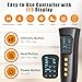 Leg Massager with Heat and Compression, Foot and Full Leg Massager for Circulation and Pain Relief, Sequential Compression Boots with 6 Modes, 6 Intensity, 3 Heat, Gifts for Mom, Dad, Athletes