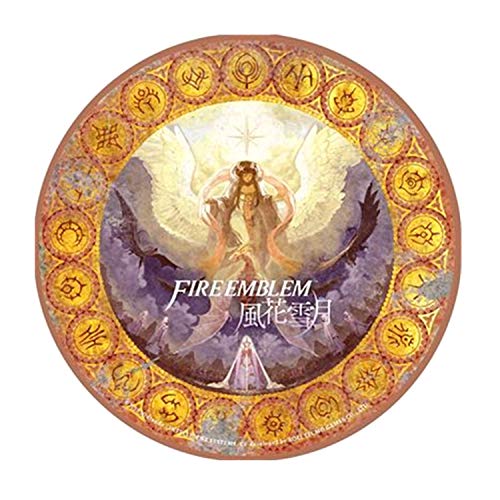 Fire Emblem Three Houses Mousepad - Round Mouse Waterproof Office Mat