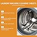 Washing Machine Cleaner for Front and Top Loader Washer Machines Deep Cleaning for Top Loader, Front Load Cleans Drum Tub seal & other Parts Descaler