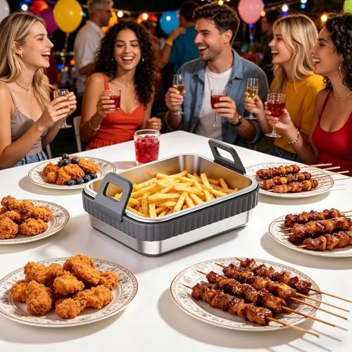 Plat air fryer de qualité supérieure résistant à la chaleur durable
