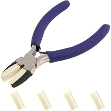 Pilarmuture Jewelry Making Pliers, Carbon Steel, Blue, Nylon Handles, Wire Cutting, Wrapping, Straightening, Shaping, Crimping