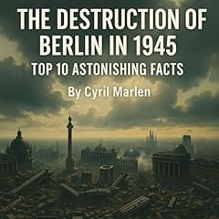 Diseño de la portada del título The Destruction of Berlin in 1945