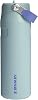 Stanley IceFlow Flip Straw 2.0 Water Bottle 24 oz | Built-In Straw for Travel and Sports | Lightweight and Leak Resistant | Insulated Stainless Steel | BPA-Free | Blue Cactus