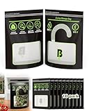 Curing Storage Bags - 1/2 LB Reusable Humidity Control Bags - Cure Bags Clear...