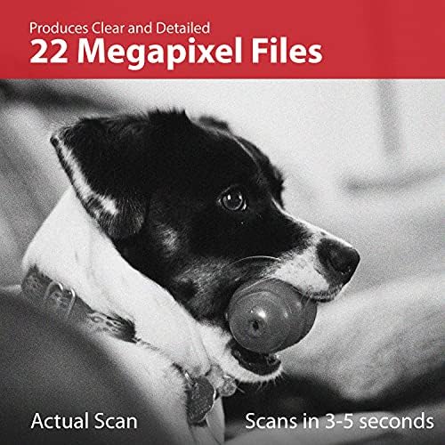Magnasonic All-In-One High Resolution 24MP Film Scanner, Converts 35mm/126KPK/110/Super 8 Films, Slides, Negatives into Digital Photos, Vibrant 2.4" LCD Screen, Impressive 128MB Built-In Memory