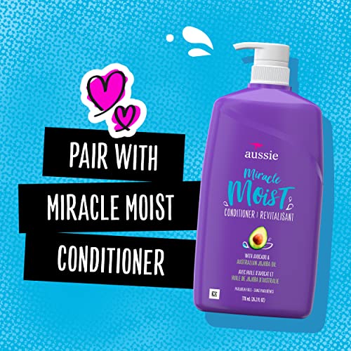 Aussie Shampoo Miracle Moist 26.2 Oz Pump, 26.2 Oz (381519186776) #TOP6