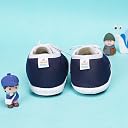 Neska Moda 6 To 12 Months Baby Boys & Baby Girls Cotton Lace Booties-(Blue)-BT2161 gallery image