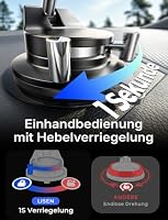 LISEN MagSafe Autohalterung Vakuum Handyhalterung Auto KFZ Handy Halterung – Ansicht 2