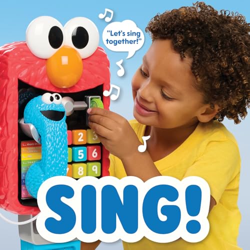 Just Play 57829 Sesame Street Elmo’S Sing & Learn 17.5 Inch Playphone, Learning And Education, Kids Toys thumb #3
