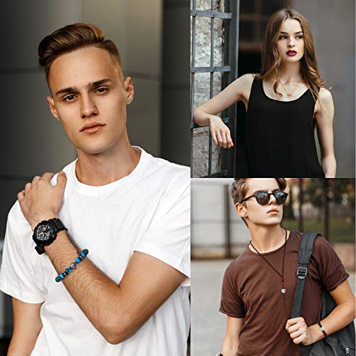 32 Pieces Leopard Head Beads Animal Rhinestone Spacer Beads Large Hole Panther Head Pendant Charms Connector Beads For Diy Bracelet Necklace Earrings Jewelry Making (Gold, Silver, Rose Gold, Black) #TOP5