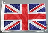 Buddel-Bini Bootsflagge Großbritannien Union Jack 20 x 30 cm in Profiqualität Flagge Motorradflagge
