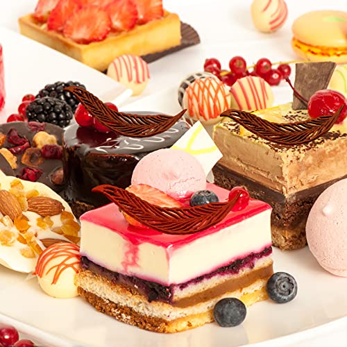 Hollow Candy Mold, Chocolate Candy 3D Hollow Silicone Mold (Feather Grey)