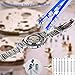 LFGKeng Watch Spring Bar Plier Tool Kit, Spring Bar Tweezer, Watch Band pliers with Robust 8 Alloy Steel Pins, Watch Band Pins Replacement Tool for Watch Wrist Bands Strap Removal Repair Set(Blue)