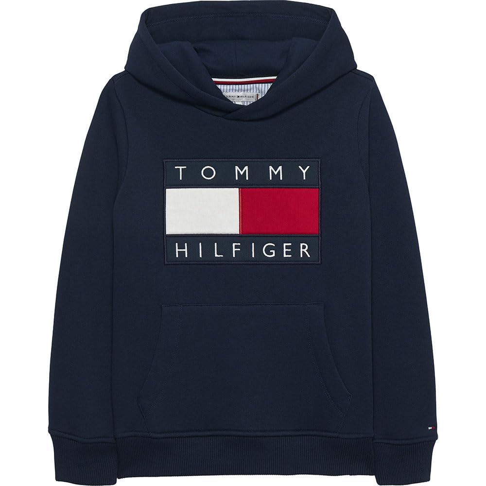 Tommy Hilfiger Bluza chłopięca granatowa