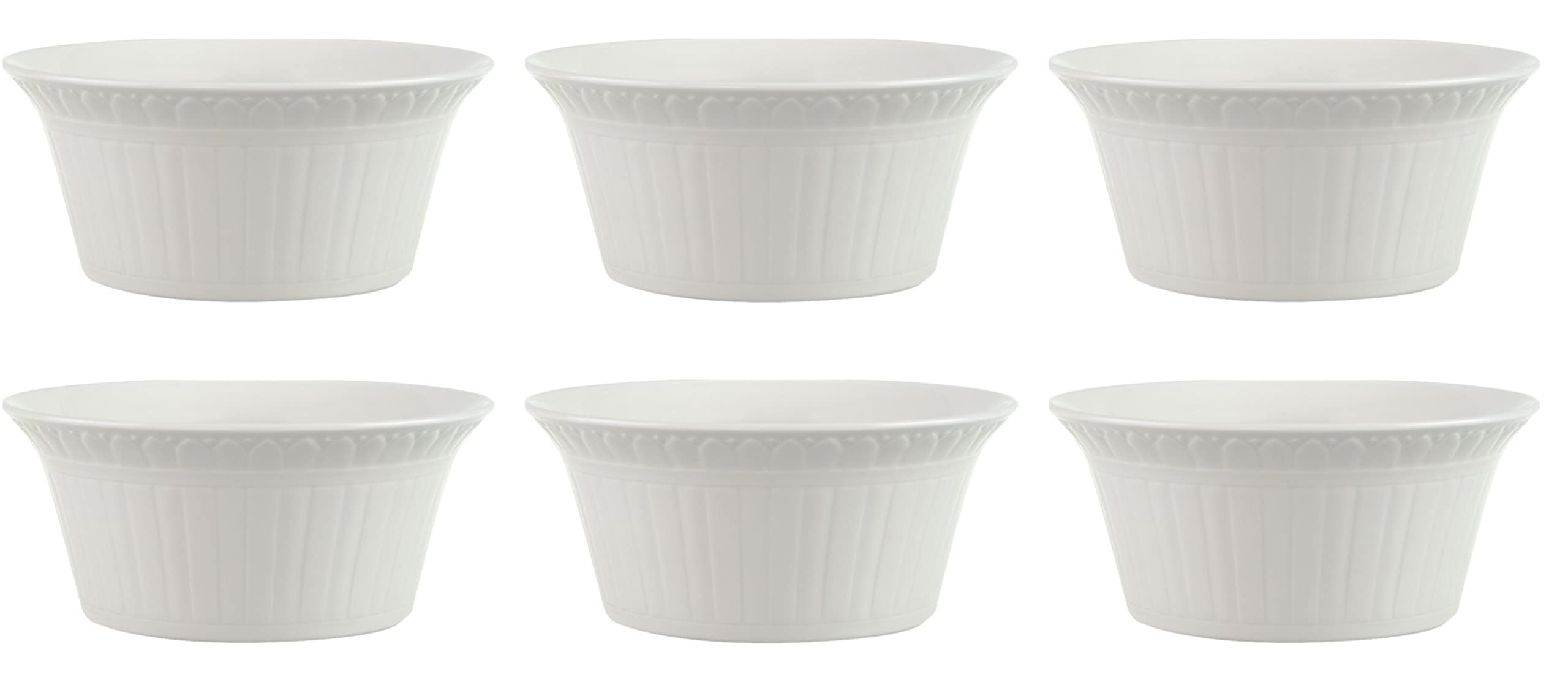 Villeroy & Boch CELLINI Dessertschale Ø 12,5cm 6er Set weiß Porzellan