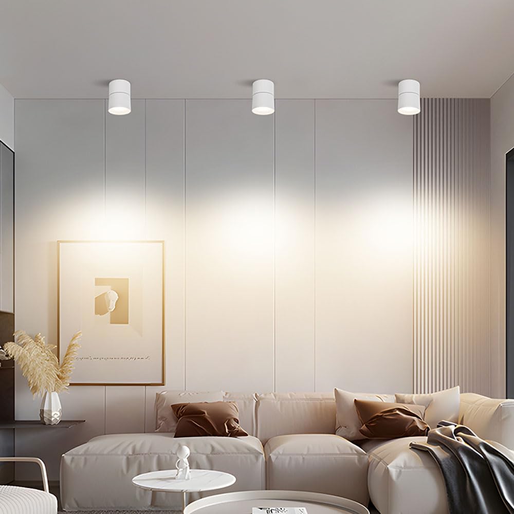 Lampa sufitowa typu Spotlight Nowoczesna składana lampa LED typu Downlight do montażu wewnętrznego Sufit aluminiowy Korytarz domowy Balkon Schody Regulowany bar komercyjny Wystawa