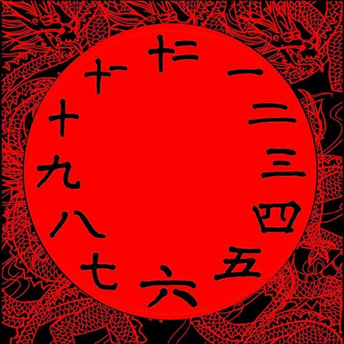 CafePress Chinese Numbers On A Unique Decorative 10