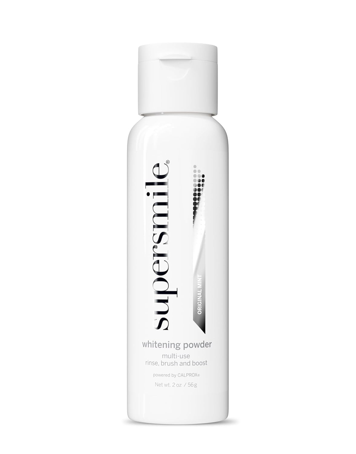 Supersmile Triple-Use Whitening Powder, 2 oz – Rinse, Brush, & Boost for Clinically Proven Whiter Teeth