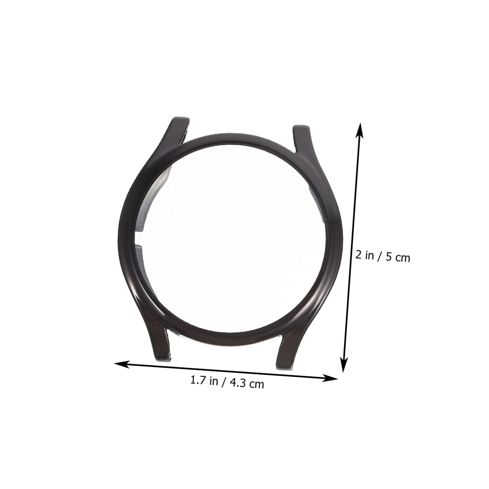 Mikikit Lot De 5 Boîtiers De Montre Élégants Antichoc pour Montre 5 Résistant Aux Rayures Et À l'usure 8 Pièces X 5