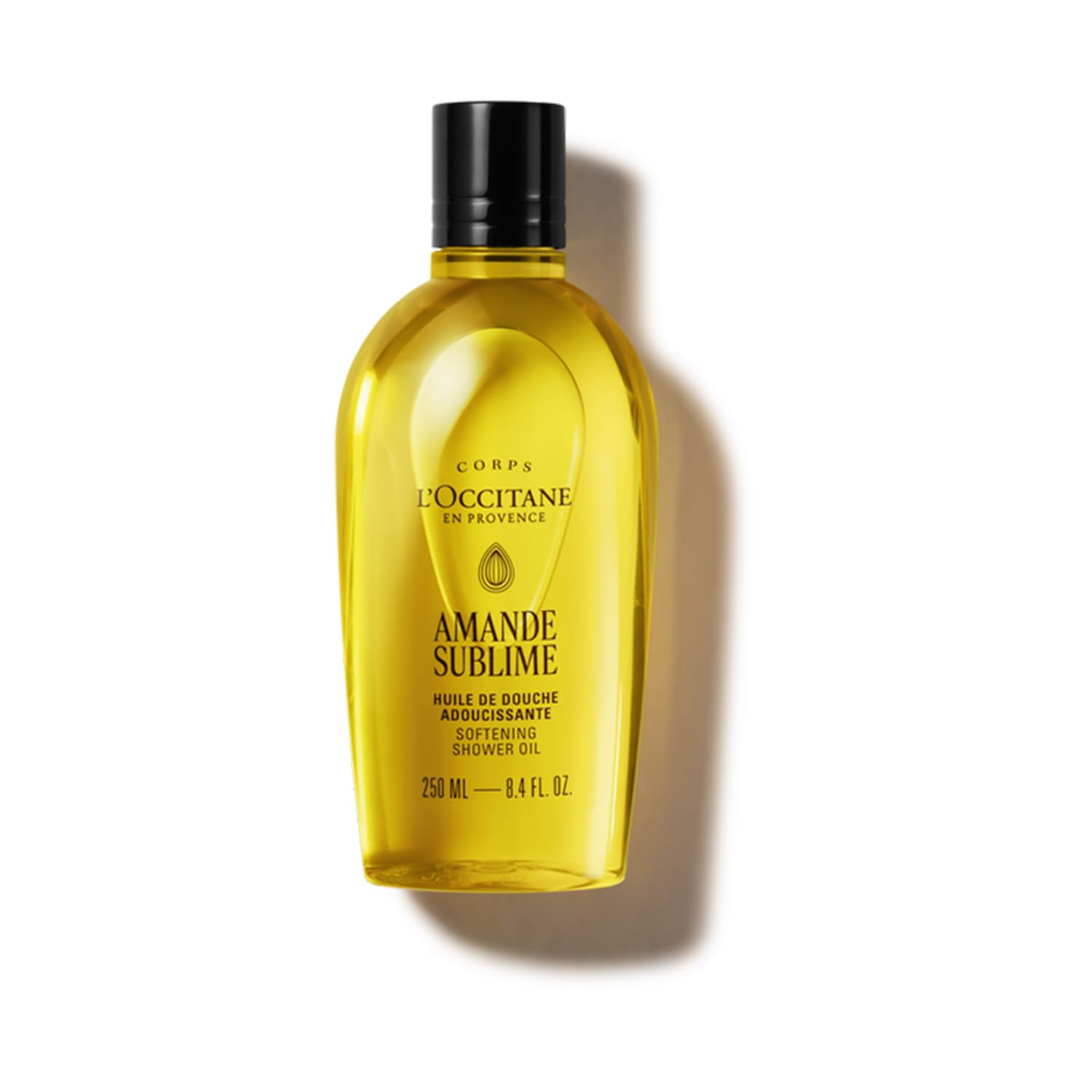L'OCCITANE - Aceite De Ducha De Almendras - Ducha Hidratante - Limpia Y Nutre La Piel Suavemente - Piel Seca - 250 Ml