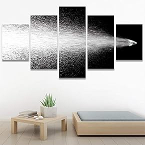 SIGNWIN 5 Panel Canvas Wall Art Modern Art...