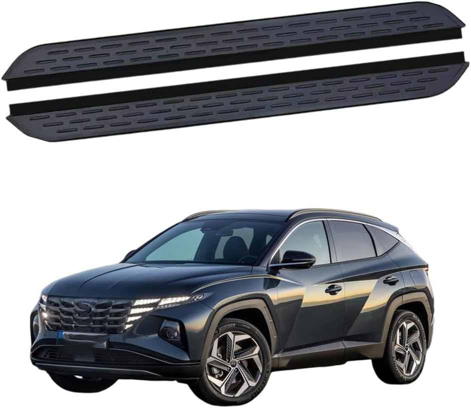 2PCS Side Step Pedal Running Board Replacement Compatible with Hyundai Tucson 2022 2023 2024