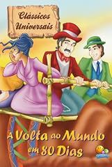 Capa de Clássicos Universais: Volta ao mundo em oitenta dias