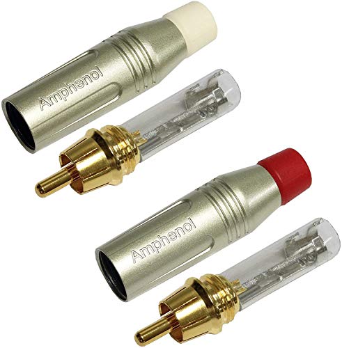Worlds Best Cables 6 Foot – High-Def. Mono-Rca, S/Pdif, Sub - Woofer Cable Custom Made Using Mogami 2964 Wire And Amphenol Acpr-Srd Die-Cast, Gold Plated Rca Connectors #TOP5