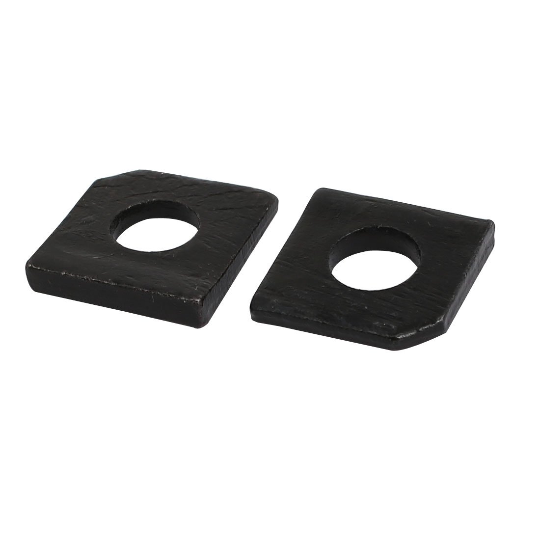 Aexit M6 Industrial Quality Parts Carbon Steel Square Locking Washer Gasket Black 50pcs Model:10as161qo585