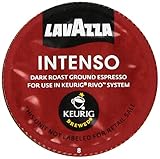 Lavazza Espresso Intenso for Keurig Rivo System, 18 Count -0.26 oz Each, Pack of 2