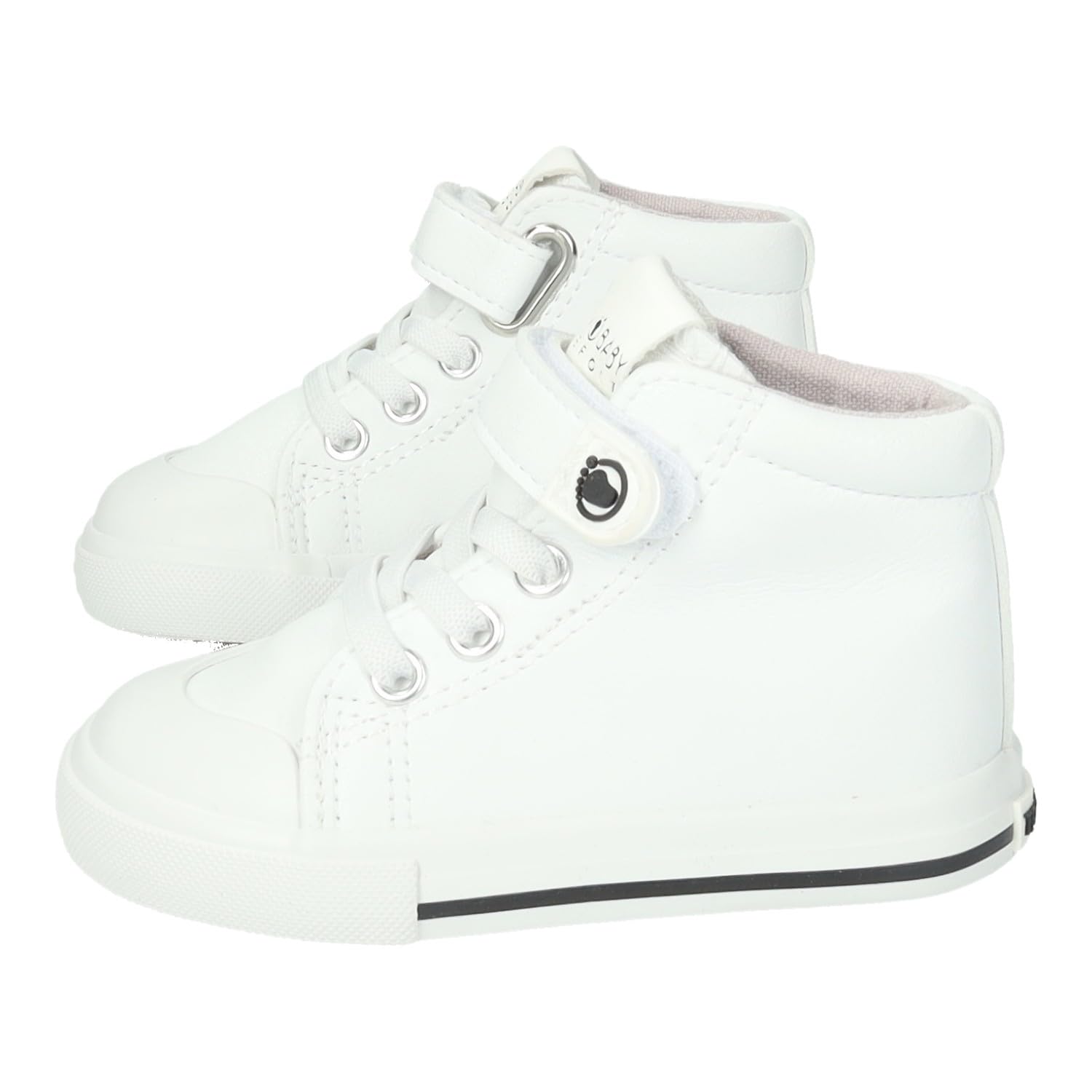 Conguitos - Zapatillas Altas Respetuosas Blancas para Niños y Niñas (Blanco/Talla 20)
