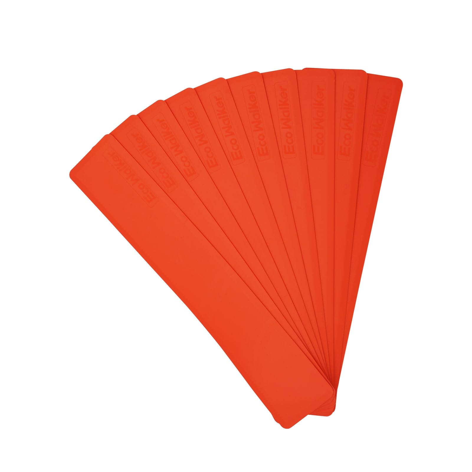 Eco Walker Court Lines Marker Kit Throw Down Markers Create Your Own Mini Pickleball Tennis Court (Red Line Marker)