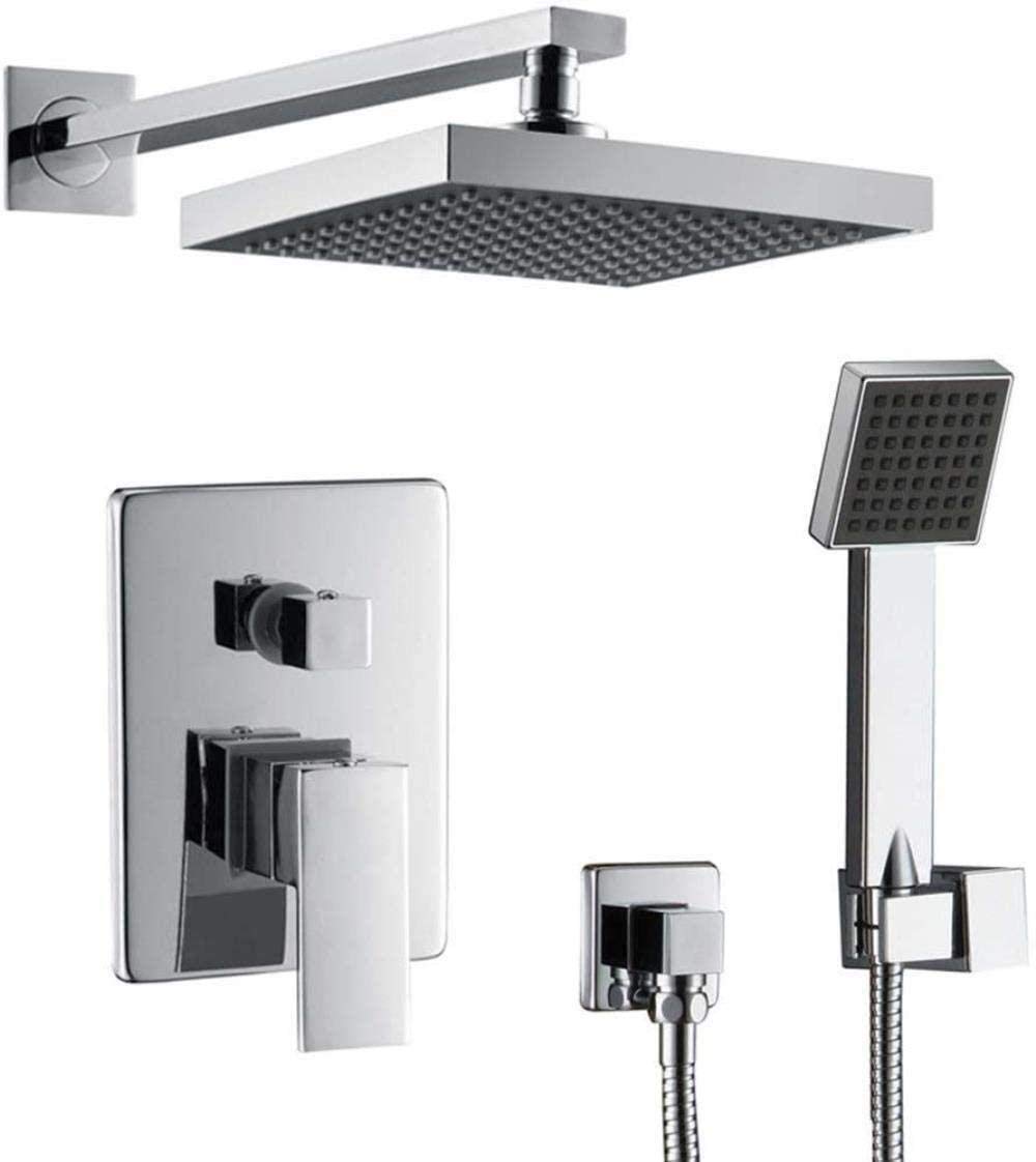 Système de douche cachée LWX anti-fuite avec boîte embarquée double fonction