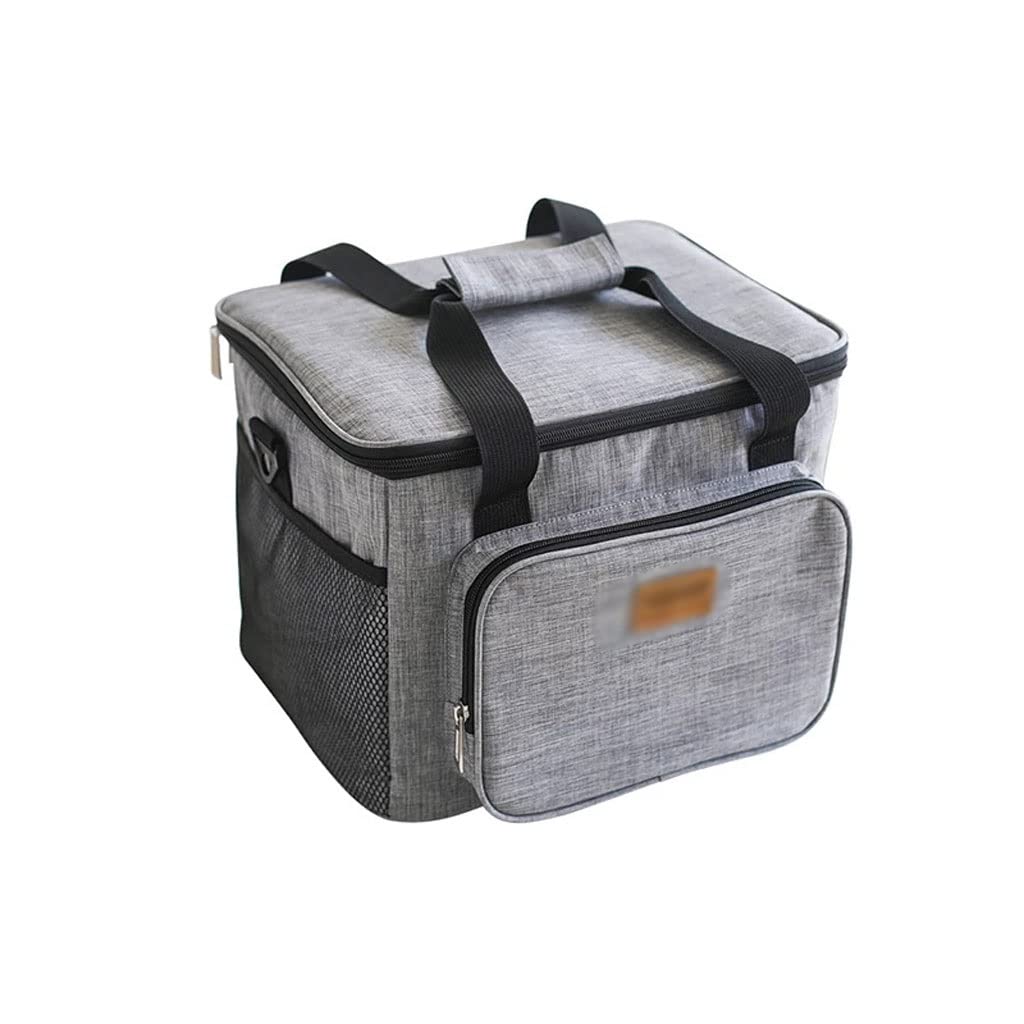 Lonchera aislada portátil con organizador de conservación fresca para bebidas y pícnic